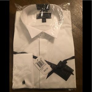 NWT Michael Kors slim fit tuxedo shirt